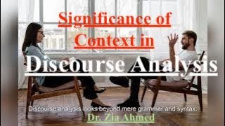 context in discourse [upl. by Imugem]