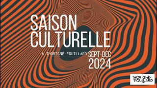 La première partie de saison culturelle 20242025 est lancée [upl. by Pentha923]