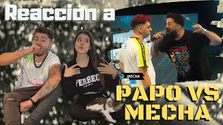 REACCIÓN PAPO VS MECHA FMSARGENTINA 2022  Ana y Milo Reaccionan [upl. by Yesnek]