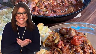 How to Make Italian Sausages with Sweet and Sour Peppers and Onions Agrodolce  Rachael Ray [upl. by Rogerson969]