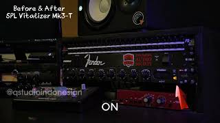 Before and After Mastering Process Using SPL Vitalizer MK3T [upl. by Wivestad72]