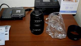 Sigma 50200mm Lens UnboxingOverview [upl. by Bently]