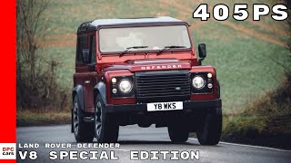 405PS Classic Land Rover Defender V8 Special 70th Edition [upl. by Ynhoj532]