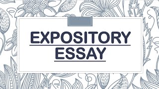 Expository Essay  Literary Term [upl. by Mlehliw]