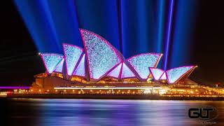 Sydney Opera House Laser Show 2023 [upl. by Spitzer]