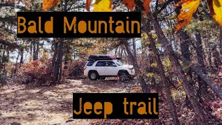 Bald Mountain Jeep Trail VA No162 Coal Rd to Blue Ridge Parkway George WashingtonJefferson NF [upl. by Sidell]