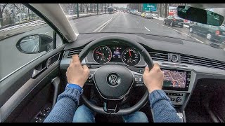 Volkswagen Passat B8  4K POV Test Drive 136 Joe Black [upl. by Aholah944]