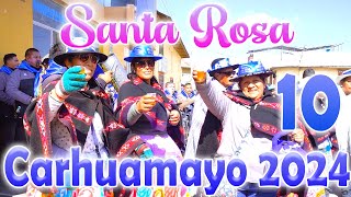 🔵Fiesta en Honor a Santa Rosa de Carhuamayo 2024 𝗦𝗘𝗣𝗧𝗜𝗠𝗢 𝗔𝗣𝗨  FAM Sucuytana Córdova  DvD 10 [upl. by Airbmac]