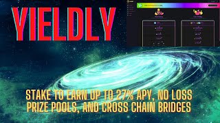 YIELDLY DeFi on Algorand  Earn up to 27 NoLoss Games and more [upl. by Assenyl]