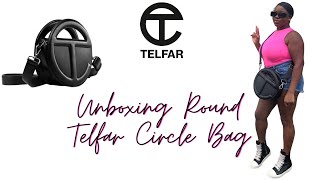 UNBOXING TELFAR CIRCLE BAG IMPRESSIONS  CLUTCH OR CROSSBODY  HOW TO STYLE [upl. by Assirialc214]