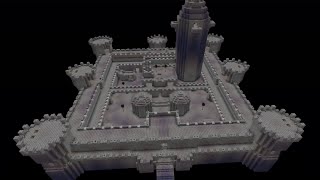 Minecraft Schematic Castillo de Azz por SirAzrilyan [upl. by Caassi922]