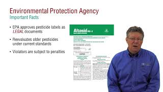 Pesticide Applicator Core Exam Prep FIFRA and the EPA [upl. by Aelrac]