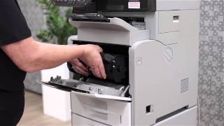 Ricoh Customer Support  How to change Toner [upl. by Emmuela]