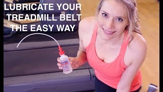 How to Lubricate a Treadmill Belt  Treadmill Lube Made by Americans for Americans [upl. by Ahswat]