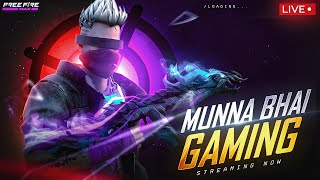 Free Fire Telugu Live  Munna Bhai is Live  Telugu Gaming Live MBG [upl. by Adamsen]