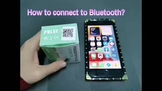 How to connect lk89 finger pulse oximeter with bluetooth [upl. by Rosanna]