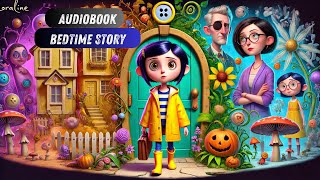 Coraline by Neil Gaiman  Complete Audiobook with Rain Sounds for Sleep and Relaxation [upl. by Vinn]