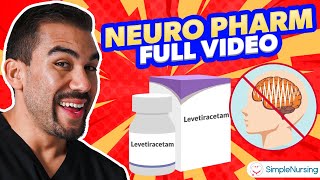 Pharmacology  Neurological medication full video for nursing RN PN NCLEX [upl. by Baldwin]