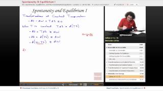 “Spontaneity amp Equilibrium”  Physical Chemistry with Educatorcom [upl. by Valsimot]