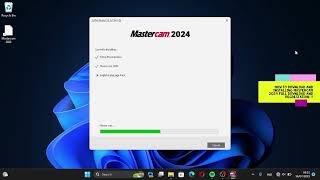 How To Download And Installing MasterCam 2024 Full Download and regrestation  mastercam2024 [upl. by Dylan]