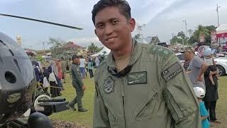 Dengar apa kata Pilot Helikopter Tempur Ringan Tentera Darat Malaysia Hari Terbuka Tentera Darat [upl. by Ximena]