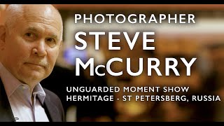 Iconic Photographer Steve McCurry in St Petersburg Russia [upl. by Yasdnyl]