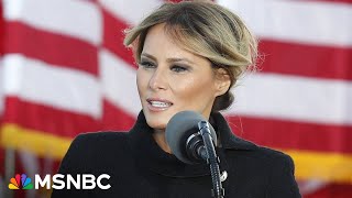 Melania Trump wont attend husbands WH meeting with Biden her office confirms [upl. by Atilam]