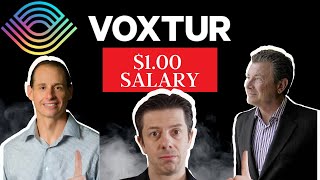 Voxtur CEO will work for 1 Salary VXTR VXTRF [upl. by Tray]