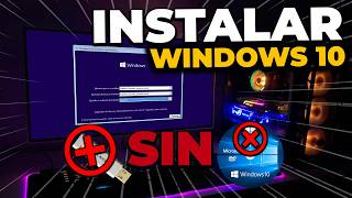 Instalar Windows 10 sin USB ni DVD ¡NUEVA FORMA [upl. by Aneekat274]