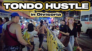 Divisoria TONDO Manila Philippines Night Walk [upl. by Eibbob]