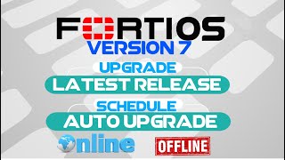 How to Upgrade FortiGate Firewall Firmware  FortiOS LATEST RELEASE [upl. by Patin]