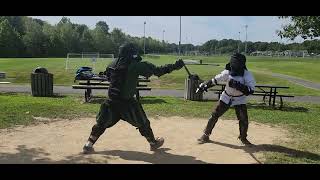 Paul VS Griffin historicalfencing combatsport hema martialarts fencing swordfighting [upl. by Llehsyt892]