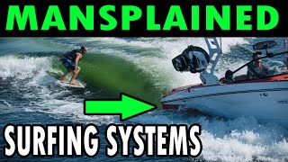 FINALLY  Understanding Wakesurf Boats Surf Systems  Gears and Tech [upl. by Eloci]