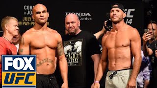 Robbie Lawler vs Donald Cerrone  WeighIn  UFC 214 [upl. by Julia196]