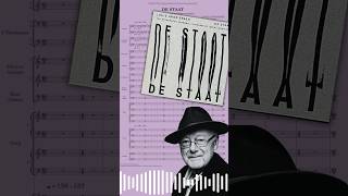 trackoftheweek Louis Andriessen’s “De Staat” [upl. by Vastah586]