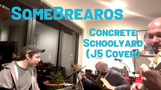 Somebrearos  Concrete Schoolyard  Jurassic 5 Cover [upl. by Aerdnaek]