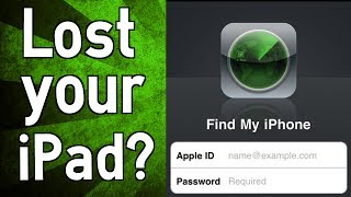 How to use Lost Mode to find a lost iPad [upl. by Rednijar]