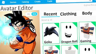 MAKING GOKU a ROBLOX ACCOUNT New Morph [upl. by Niuq]