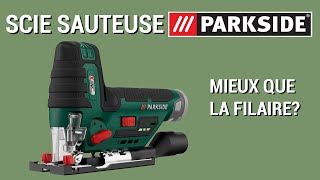 Review et test scie sauteuse 12v PSTKA 12 B3 Parkside avis [upl. by Ahsekad]