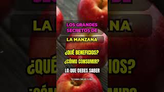 ¡LA MANZANA PUEDE NO SER TAN SALUDABLE COMO CREES 🍏 saludables frutas [upl. by Assilev]