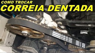 COMO TROCAR CORREIA DENTADA MOTOR AP [upl. by Killian]