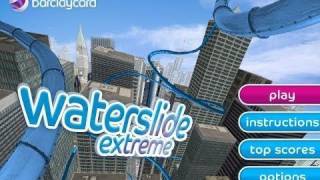 Waterslide Extreme  iPhone Game [upl. by Ganiats]