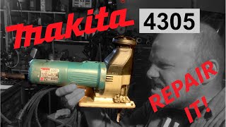 Makita 4305 Jigsaw Stichsäge Werkzeug Repair Reparatur [upl. by Shipman]