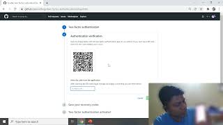 Twofactor authentication configuration in GitHub [upl. by Aihselat]