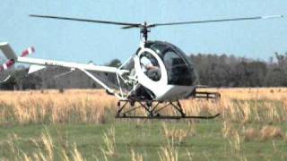 First solo in a Schweizer 300 CBi Helicopter [upl. by Adnirem567]