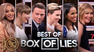 Box of Lies with Taylor Swift Cardi B Channing Tatum and More  The Tonight Show [upl. by Hatch568]