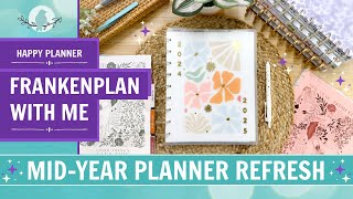 Mid Year Planner Refresh  Frankenplanning My Happy Planner [upl. by Alic]