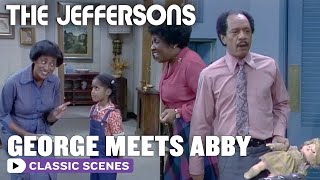 George Helps A Young Girl Smile ft Sherman Hemsley  The Jeffersons [upl. by Wynny]