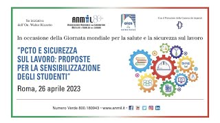 PCTO E SICUREZZA SUL LAVORO PROPOSTE PER LA SENSIBILIZZAZIONE DEGLI STUDENTI  TARDIOLA 27042023 [upl. by Alolomo]