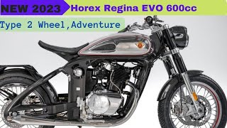 2023 Horex Regina EVO 600cc mated to speed [upl. by Atselec]